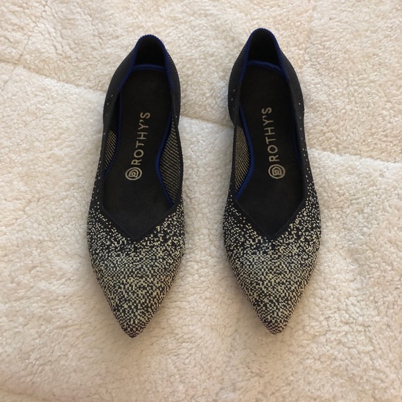 Rothy's Shoes - Rothy’s smoke metallic - retired